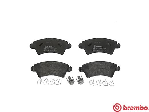 A.B.S. P 61 067 BREMBO Bremsbelagsatz, Scheibenbremse